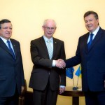 Viktor Yanukovych, Jose Manuel Barroso, Herman van Rompuy